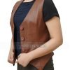 The Dukes of Hazzard Jessica Simpson Brown Vest