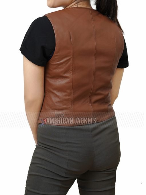 The Dukes of Hazzard Jessica Simpson Brown Vest