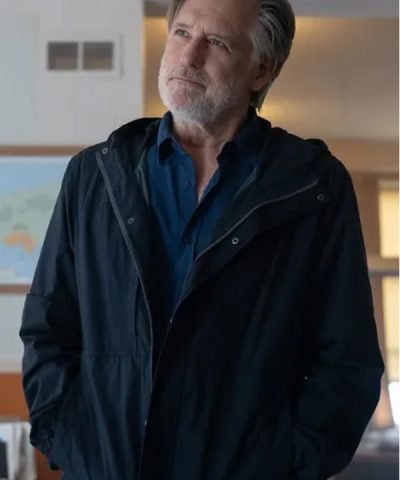 The Sinner Season 04 Bill Pullman Black Hooded Jacket