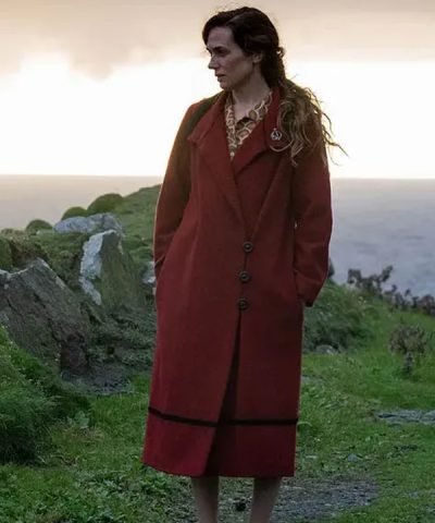 The Banshees of Inisherin 2022 Kerry Condon Red Trench Coat