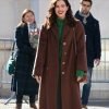 Something from Tiffany's Rachel Meyer Brown Wool Coat