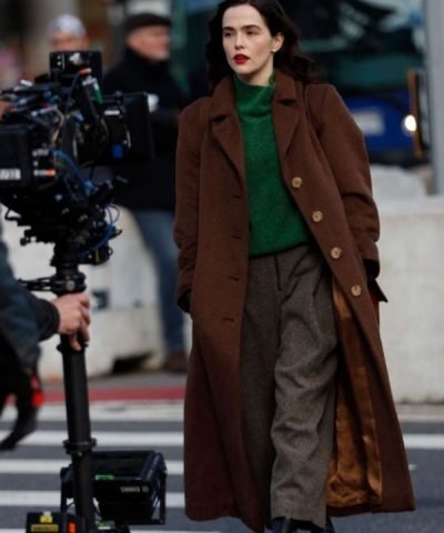 Something from Tiffany's Rachel Meyer Brown Wool Coat