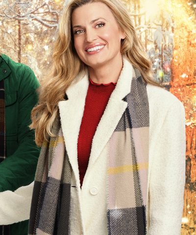 A Fabled Holiday 2022 Brooke D'Orsay Shearling White Coat