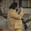 The Offer 2022 Dan Fogler Yellow Cotton Jacket