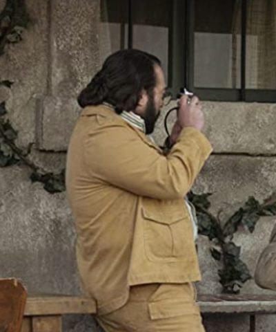 The Offer 2022 Dan Fogler Yellow Cotton Jacket