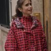 Emily in Paris Season 03 Lily Collins Red Cherries Jacket