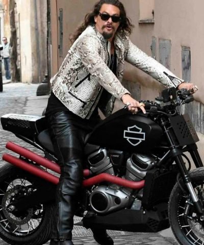 Fast X Jason Momoa Snake Print Jacket