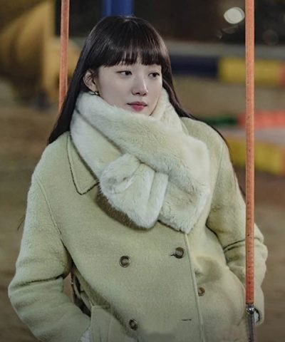 Shooting Stars 2022 Lee Song-Kyoung Beige Wool Coat