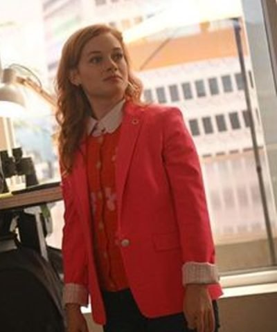 Zoey's Extraordinary Playlist S02 Jane Levy Pink Wool Blazer