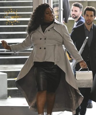 Zoey's Extraordinary Playlist 2021 Alex Newell Grey Coat