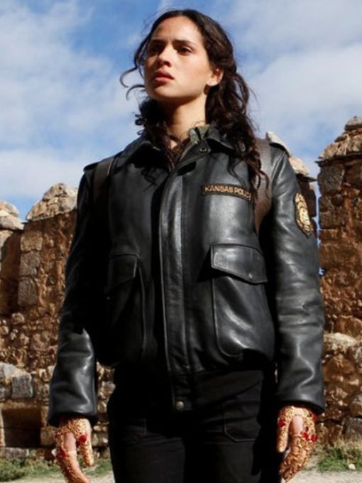 Emerald City Adria Arjona Leather Jacket