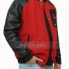 Georgia Bulldogs Football Team Red and Black Wool Jacket