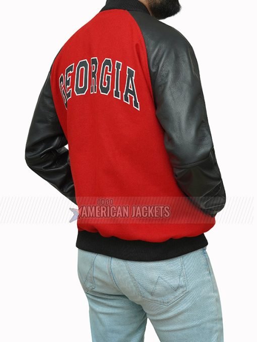 Football Team Georgia Bulldogs Letterman Jacket