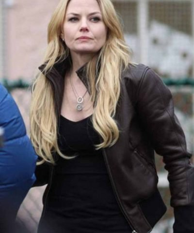 Jennifer Morrison Once Upon A Time Emma Swan Brown Jacket