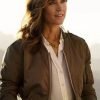 Top Gun Maverick Jennifer Connelly Brown Bomber Jacket