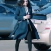 Alexandra Daddario Mayfair Witches Blue Coat