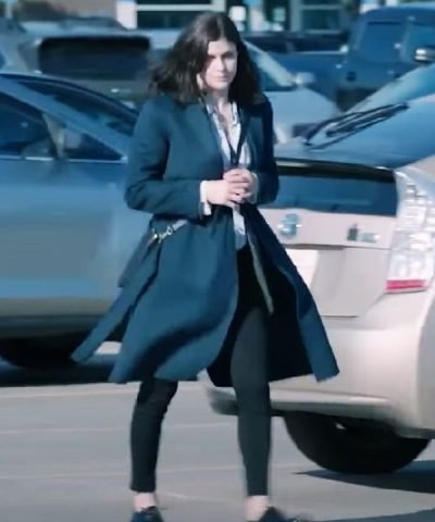 Alexandra Daddario Mayfair Witches Blue Coat