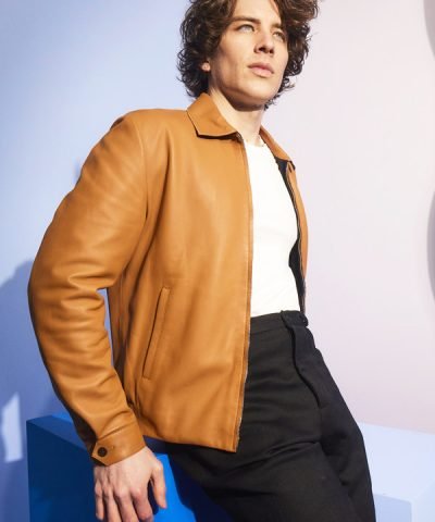 Eddie Body Fairyland 2023 Cody Fern Brown Leather Jacket