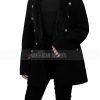 Jennifer Aniston 2023 Black Fur Coat