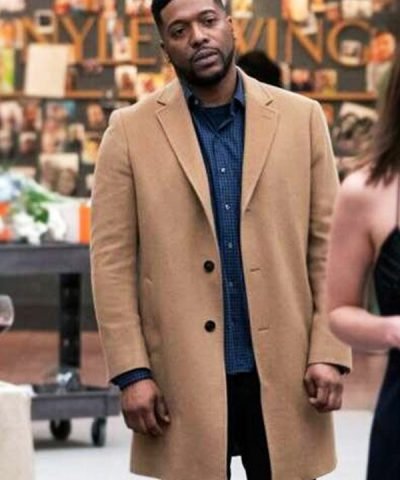 Dr. Floyd Reynolds New Amsterdam Jocko Sims Brown Wool Coat