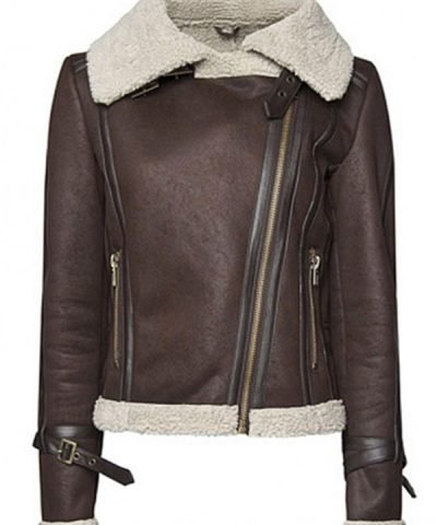 Shearling Leather Jacket