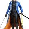 Vergil Devil May Cry 3 Blue Leather Coat