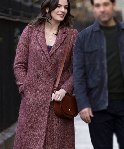 Kate Elliot TV Series Living With Yourself Aisling Bea Wool Coat