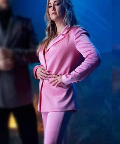 Ashley Johnson The Last Of Us Pink Suit