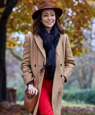 The Wedding Veil Inspiration Autumn Reeser Coat