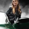 Tess Fast X 2023 Brie Larson Black Leather Jacket