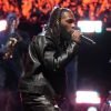 Burna Boy NBA Star Black Leather Jacket