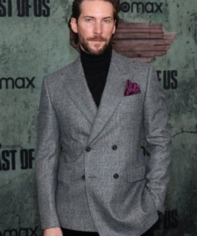 The Last Of Us Troy Baker Grey Blazer