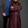 Family History Mysteries Buried Past Janel Parrish Maroon Leather Coat