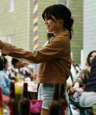 Finestkind Jenna Ortega Brown Jacket