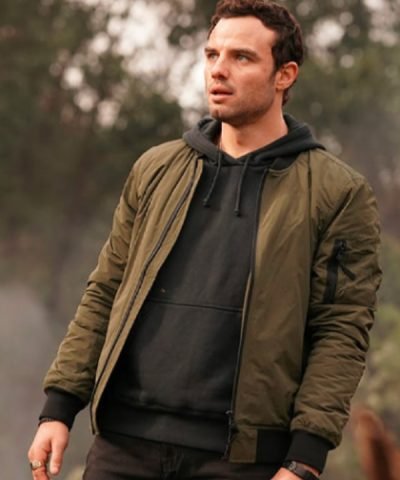 Lucas Hayes La Brea Josh McKenzie Green Cotton Jacket