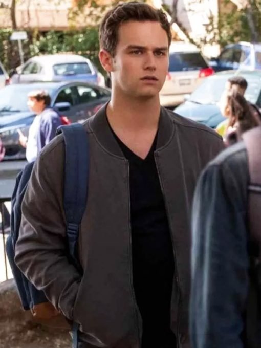 Brandon Flynn 13 Reasons Why (S04) Justin Foley Grey Cotton Jacket