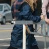 Suki Waterhouse Daisy Jones & The Six Blue Coat