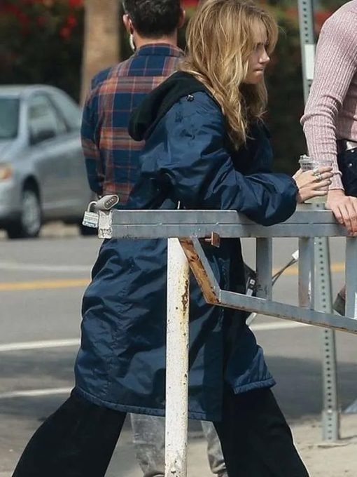 Suki Waterhouse Daisy Jones & The Six Blue Coat