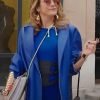 Kate Walsh Emily In Paris Blue Coat