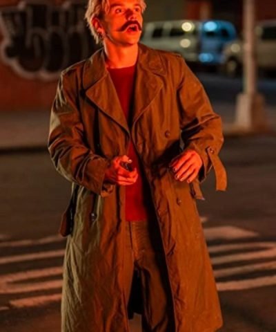 Nicky City On Fire (2023) Max Milner Brown Trench Coat