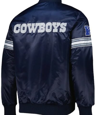 Men's Dallas Cowboys Pick And Roll Blue Jacket