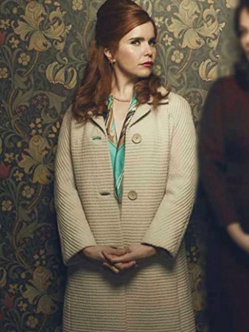 Bet Sykes Pennyworth (2022) Paloma Faith White Coat