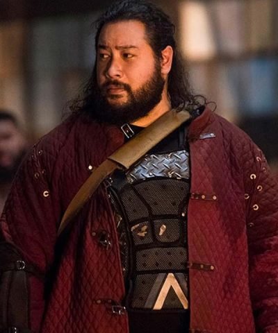 Jerry The Walking Dead Cooper Andrews Red Quilted Jacket