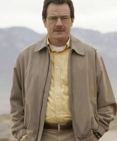 Walter White TV Series Breaking Bad Bryan Cranston Khaki Cotton Jacket