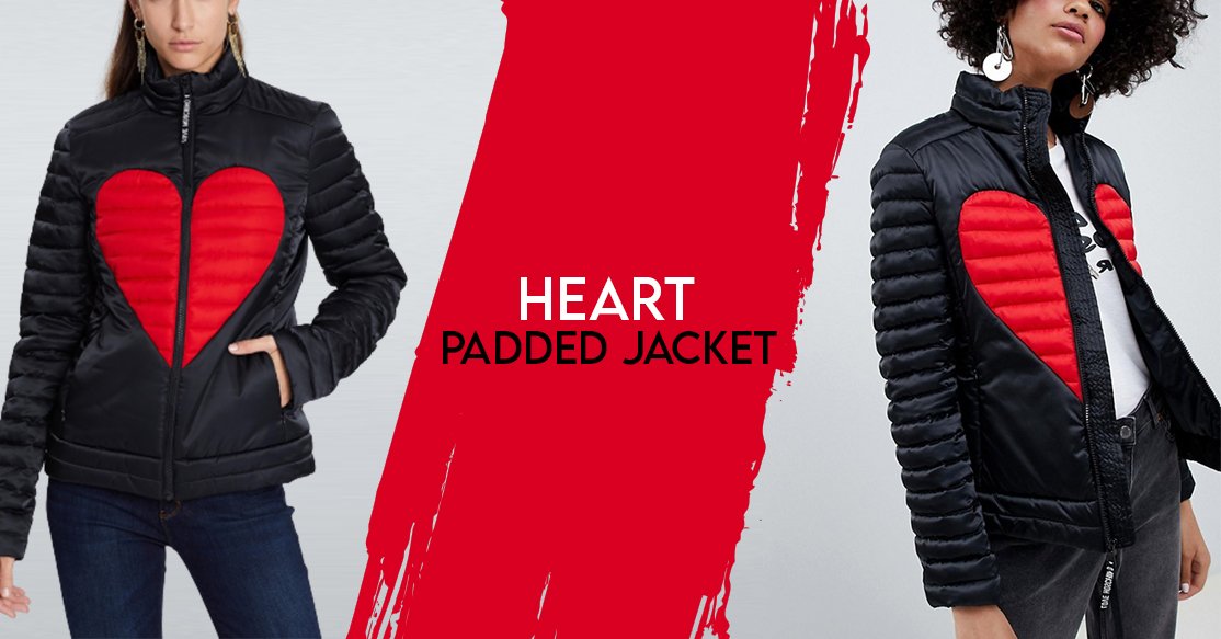 Heart Padded Jacket