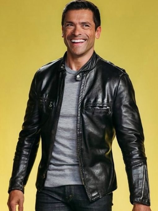 Mark Consuelos Riverdale S02 Leather Jacket