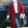 Lucy Hutton Red Coat