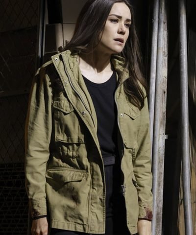 Elizabeth Keen The Blacklist (2021) Elizabeth Keen Green Cotton Jacket