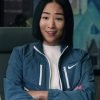 Greta Lee Blue Jacket