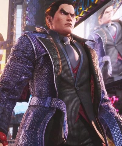 Tekken 8 Kazuya Mishima Purple Coat